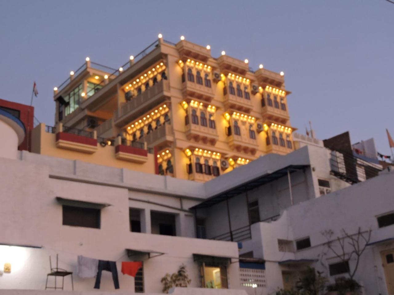 Hotel Mewari Villa Udaipur Buitenkant foto